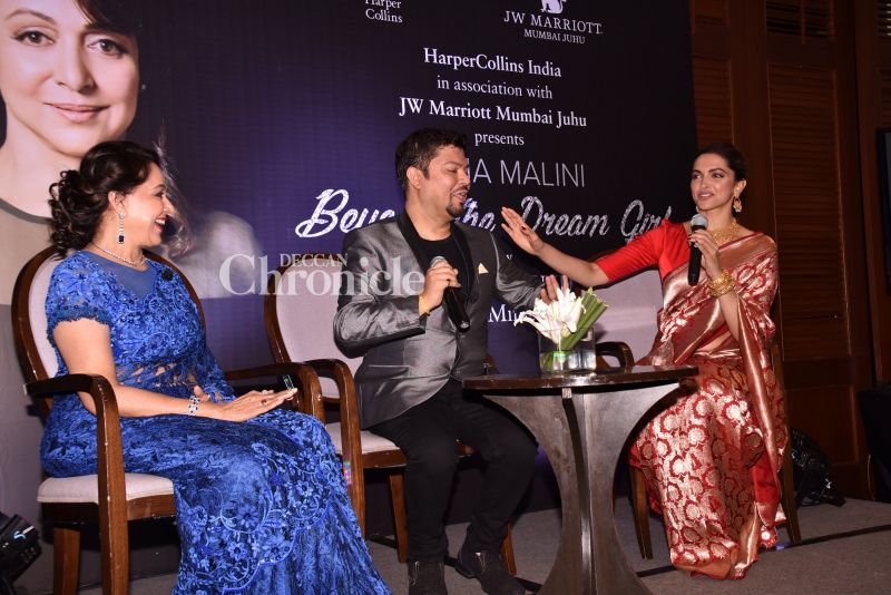 Beyond the Dream Girl: Deepika launches Hema Malinis biography