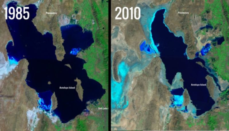 NASA shares shocking images of changes on Earth over the years