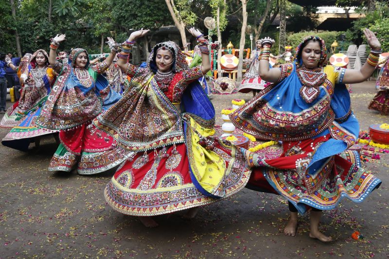Navratri 2017: People celebrate Navratri across India with pomp and splendour