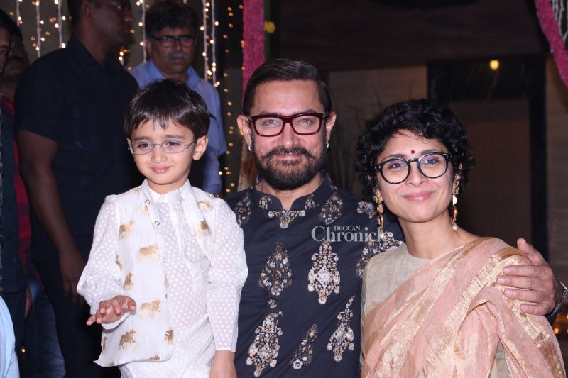 Stars come out in style for Aamir Khan and Anil Kapoors Diwali parties