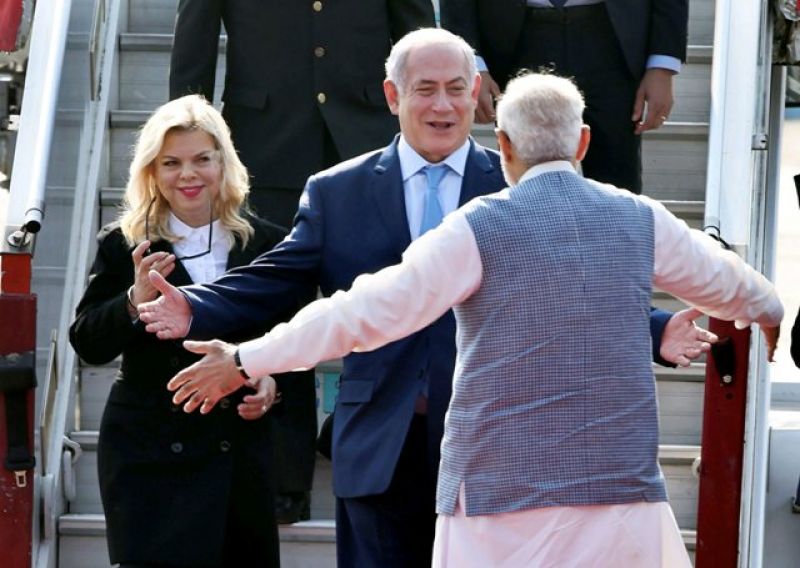 Marriage made in heaven: Israeli PM Netanyahu, wife on 6-day visit to India