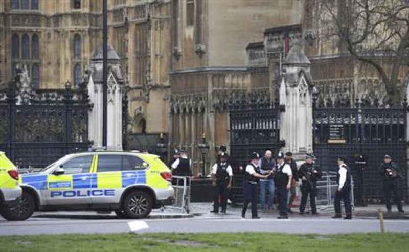 Policeman stabbed, several injured in UK Parliament attack