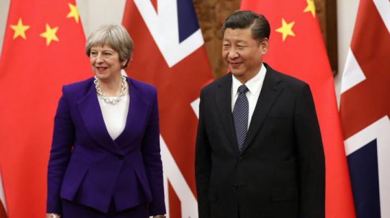 Concerned Chinese citizens affectionately nicknamed The British PM Aunty May and worried if her legs were warm enough in the Beijing cold. (Photo: AFP)