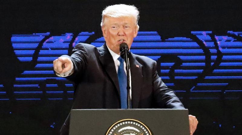 Unveiling his first National Security Strategy, Trump said Pakistan has to intensify its counter-terrorism efforts and help in eliminating terror sanctuaries as America was making massive payments to it every year. (Photo: File)