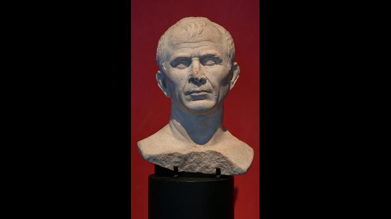 The reconstruction was made by archaeologist Maja dHollosy, who used two busts of Caesar as well as coins and a marble portrait of the emperor.