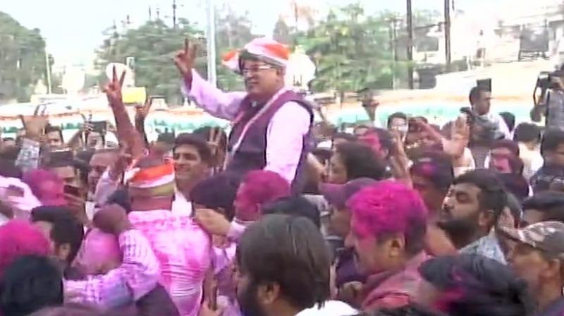 The Chhattisgarh Pradesh Congress Committee chief, who is seen as one of the contenders for the chief ministers post along with T S Singhdeo, said it was for the high command to decide who would be chief minister. (Photo: ANI | Twitter)