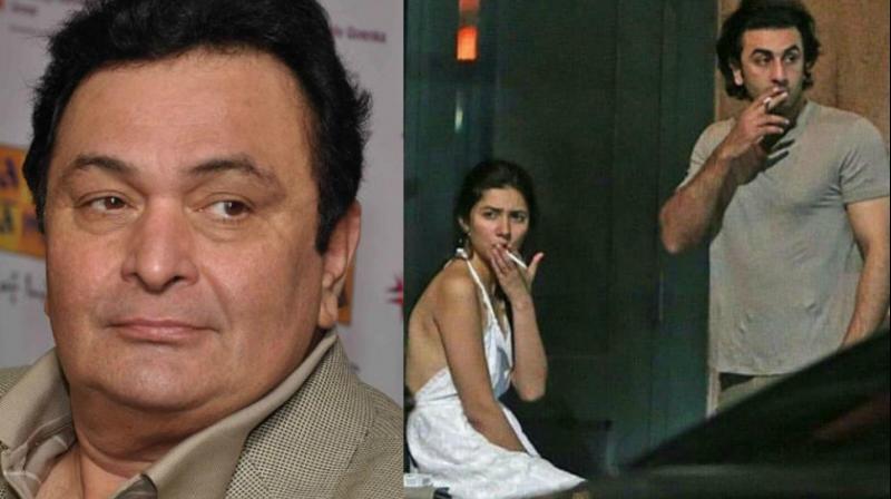 Rishi Kapoor is rarely asked to comment on son Ranbirs relationships, but he reacted to the latters recent pictures with Mahira Khan.