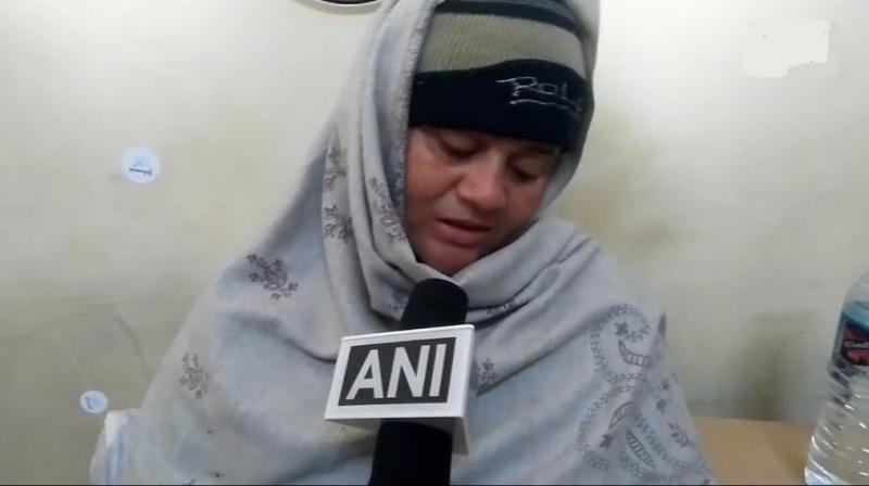 Around midnight on Monday, soldiers pregnant wife developed labour pains and was admitted to district hospital where she delivered the baby girl at around 5 am, officials said. (Photo: ANI)