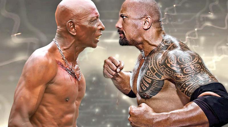 Rajendran was not aware of The Rock before  but for the movie, he did his homework by watching many wrestling matches of The Peoples Champion and stunned everyone on set!