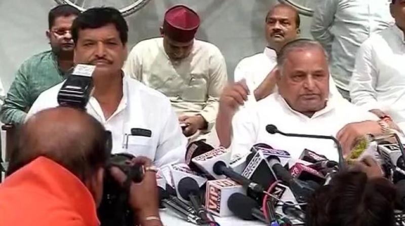Akhilesh Yadav was missing from the press conference addressed by Mulayam with Shivpal at his side. (Photo: File)