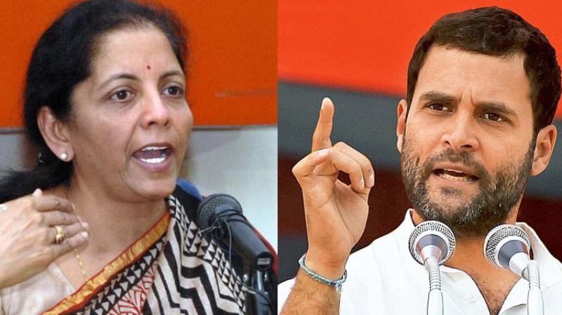 Congress has stepped up attack on BJP government over Rafale deal and is seeking to make it a major poll issue ahead of assembly elections in some key states and 2019 general polls. (Photo: File | PTI)