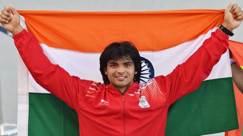 The 20-year-olds wining threw came in his third attempt.  (Photo: PTI)