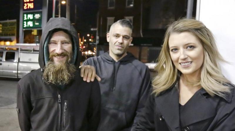 The woman and her boyfriend later decided to set up the online fundraiser to help him out. (Photo: AP)