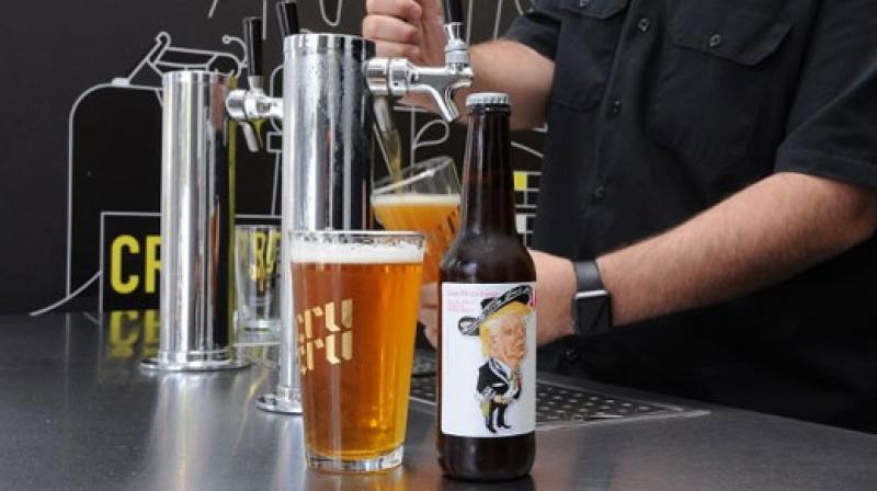 The brewers say the cross-border venture aims to refute Trumps anti-Mexico rhetoric. (Photo: AFP)