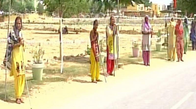 Sirsa has been put on high alert, and the Army deployed in both Sirsa and Panchkula. (Photo: ANI | Twitter)