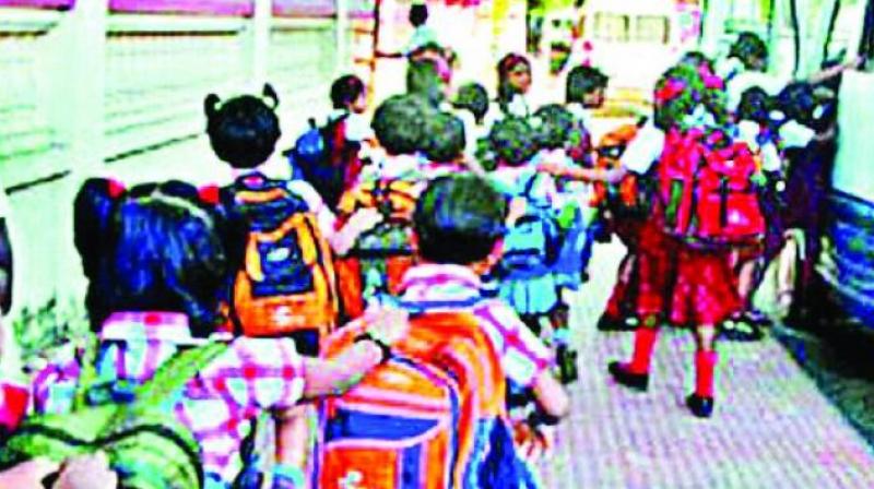 Senior educationist S.S. Rajagopal said,  In nursery education, support systems are more important than the curriculum. (Representational Image)