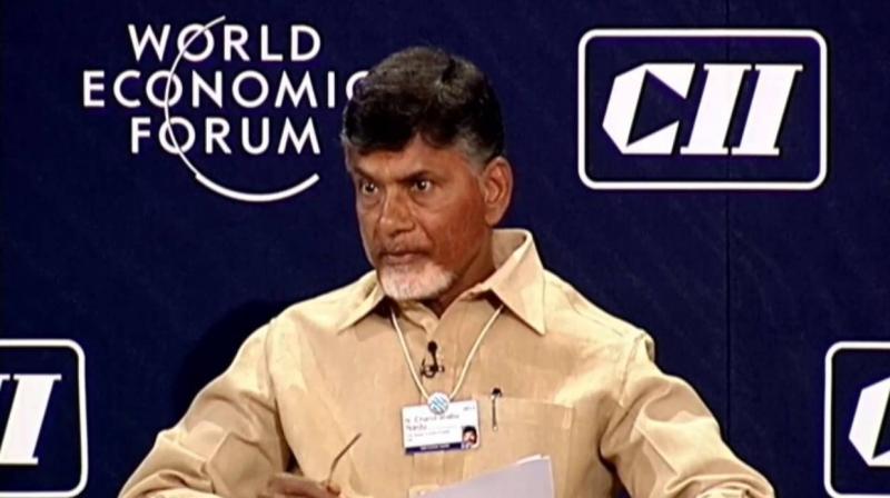 It released a few other papers claiming that the Chief Minister was participant in some of the sessions at WEF. (Photo: Video grab)