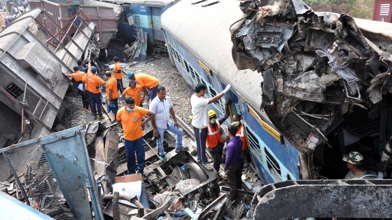 East Coast Railways said 39 people have died so far and 55 have sustained injuries in the accident. (Photo: )
