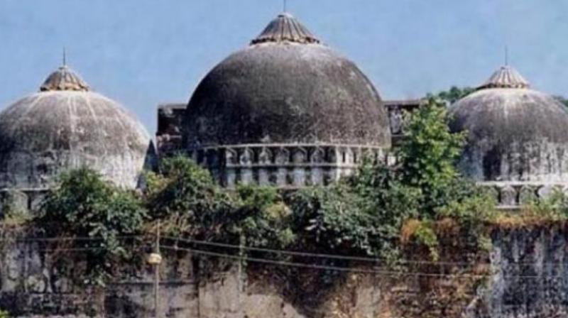 The plaintiffs said the Hindus can build Ram temple on Ram Chabootra in the outer courtyard of the Babri Masjid.