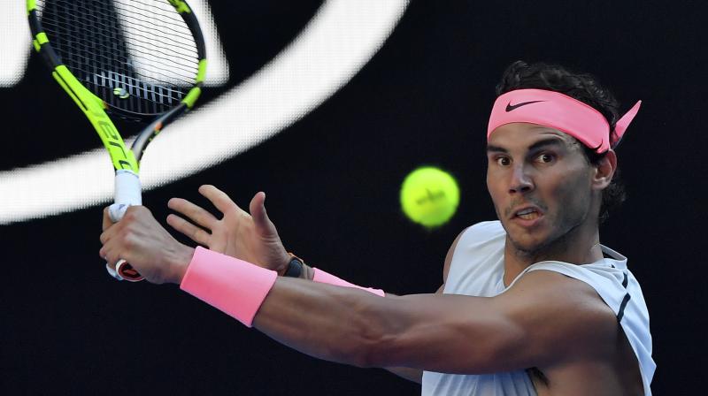Nadal, a losing finalist to Roger Federer last year in Melbourne, will face Bosnia-Herzegovinas 28th seed Damir Dzumhur in the third round. (Photo: AP)