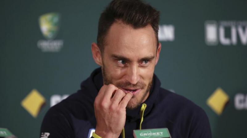 Faf Du Plessis, however, said as long as they will be on the ground their focus would only be on the match. (Photo: AP)