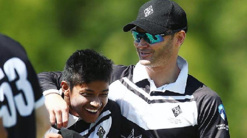 Even before IPL players auction, Sandeep Lamichhane had been in touch with Michael Clarke, calling the interactions therapeutic to an extent. (Photo: Twitter /  Sandeep Lamichhane )
