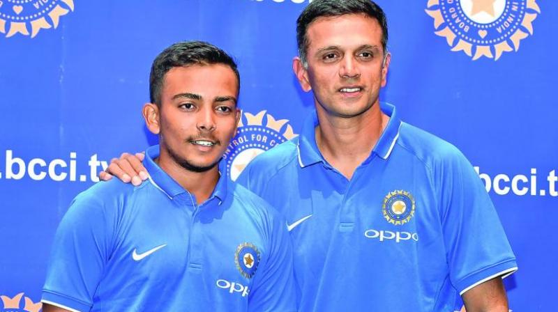 Ramiz Raja said having someone like Rahul Dravid as their coach and mentor was a big boost for the Indian youngsters. (Photo: PTI)