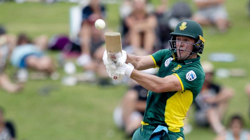 AB de Villiers regained the top spot in the ODI rankings for batsmen after leading the list of run-scorers in the recent series against New Zealand. (Photo: AP)