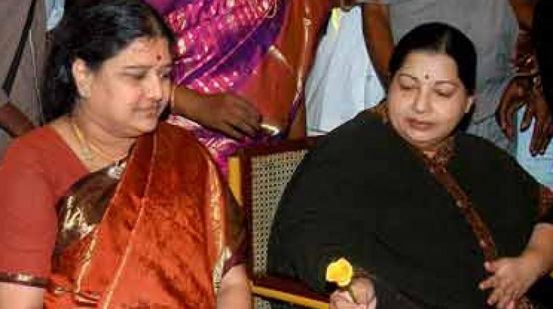 Since 1996, Sasikala has always been under a cloud of inquiry, Divakaran said in an apparent reference to a spate of corruption cases filed against Jayalalithaa and his sister, who was a close aide of the late leader, after the AIADMK lost the assembly elections that year. (Photo: PTI/File)