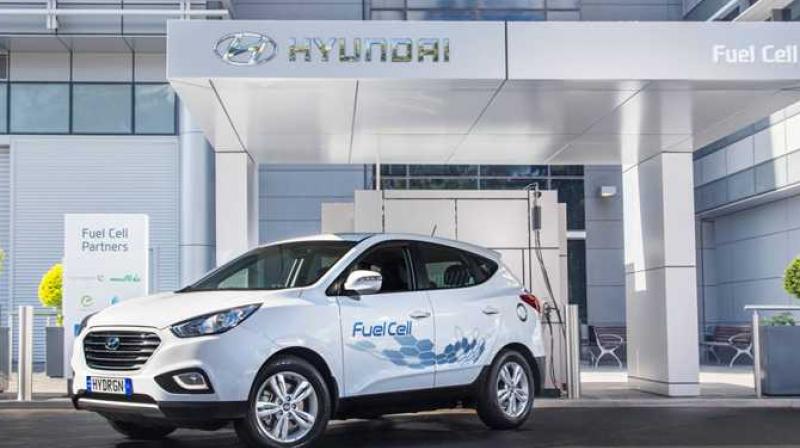 Hyundai Motor Group on Wednesday said it has signed an agreement with Audi AG to jointly develop electronics vehicles powered by fuel cell. (Photo courtesy: Showroom.com)