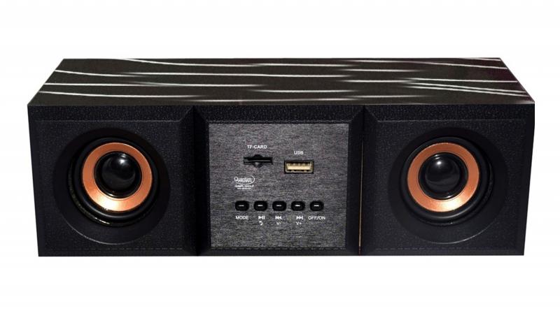 The speaker is available in Dark Wooden, Light Wooden and Black Silver shades along with unified Black colour.