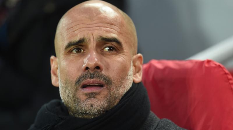 Manchester City also won the English League Cup this season, but is likely to fall short in the Champions League after losing 3-0 at Liverpool in the first leg of their quarterfinal match. (Photo: AFP)