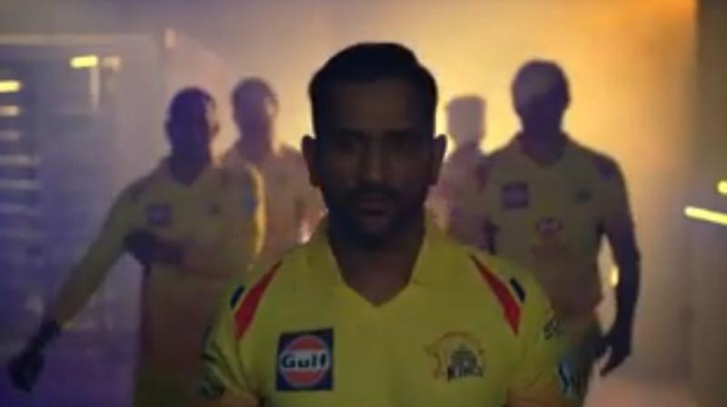 Video: MS Dhoni and co make grand IPL 2018 entry with CSKs Whistle Podu anthem