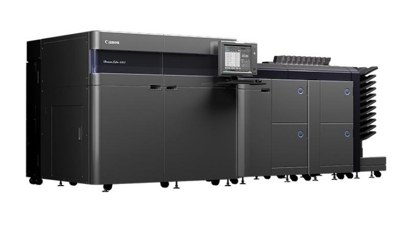 The DreamLabo 5000 is a new addition to the photoproduction printing market, which utilises Canons inkjet photo printing technology on the production scale.