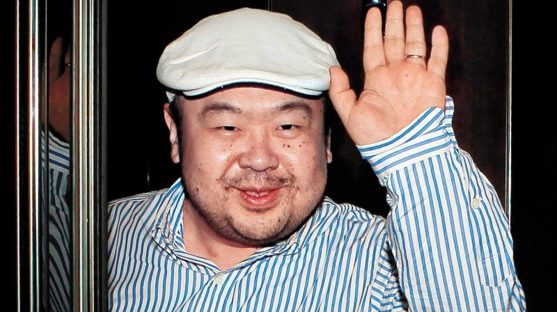 In this photo taken Friday, June 4, 2010, Kim Jong Nam, the eldest son of North Korean leader Kim Jong Il, waves after his first-ever interview with South Korean media in Macau. (Photo: AP)