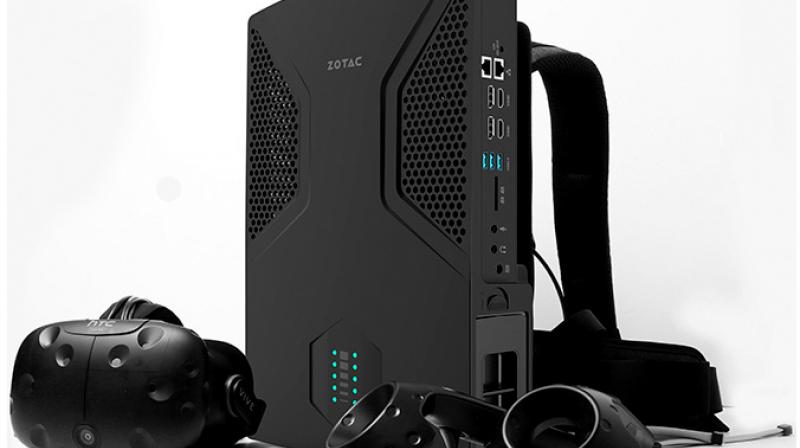 ZOTAC launches wearable backpack VR system