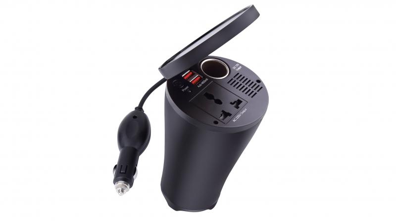 Car power inventor is an excellent solution for emergency recharging while travelling for long distances.