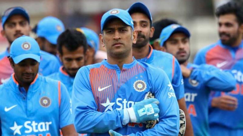 MS Dhoni is the best guy to look after the youngsters, he is a captain by nature, said MSK Prasad, the chief selector of Indian team, while explaining the decision to ask Dhoni, who recently stepped down from Indias ODI and T20 captaincy, to lead India A in the first warm-up game against England. (Photo: AFP)