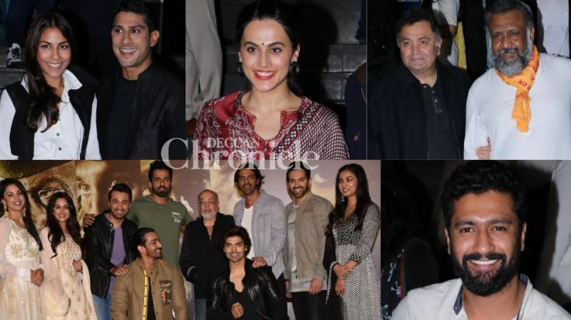 Taapsee Pannu and team give it all for Mulk; Arjun, others show Paltan spirit