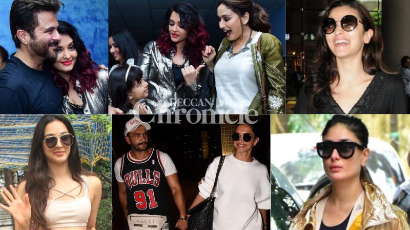 Devdas duo Madhuri-Aishwarya reunite, loved-up Ranveer-Deepika, Alia return