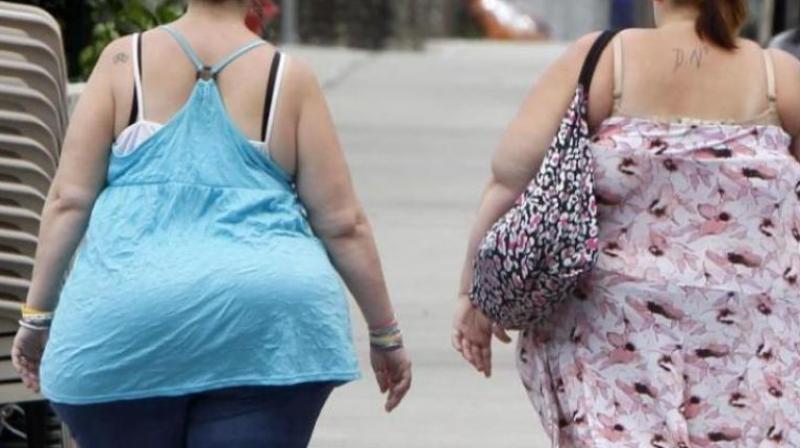 Being overweight or too thin increases a womans chances of developing depression. (Photo: AP)