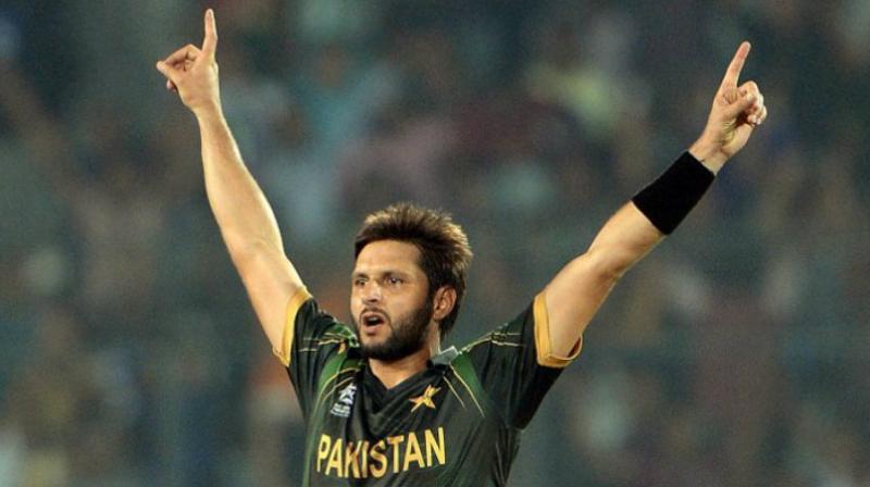 Shahid Afridi said that he continued enjoying the game of cricket and was very much active in T20 cricket. (Photo: AFP)