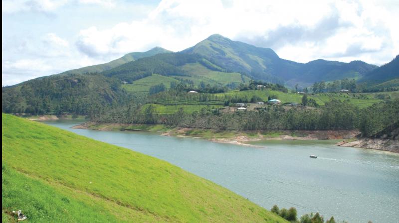 The DTPC report identified three water strips - Mattupetty dam, Idukki reservoir and Thekkady lake - and two land strips where small planes can land with tourists. A scene from Mattupetty on Monday. 	 arrangement
