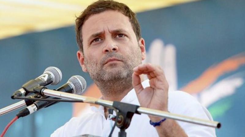 Gandhi is traversing Gujarat, Modis home state and where he was Chief Minister for 13 years, to fire up Congress workers who have not seen victory in state elections for two decades. (Photo: PTI | File)