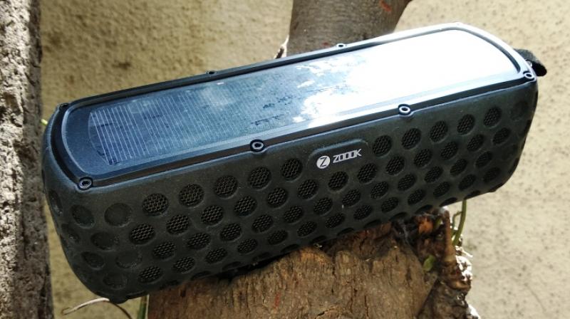ZOOOK SolarMuse speaker: The Bluetooth speaker that never dies