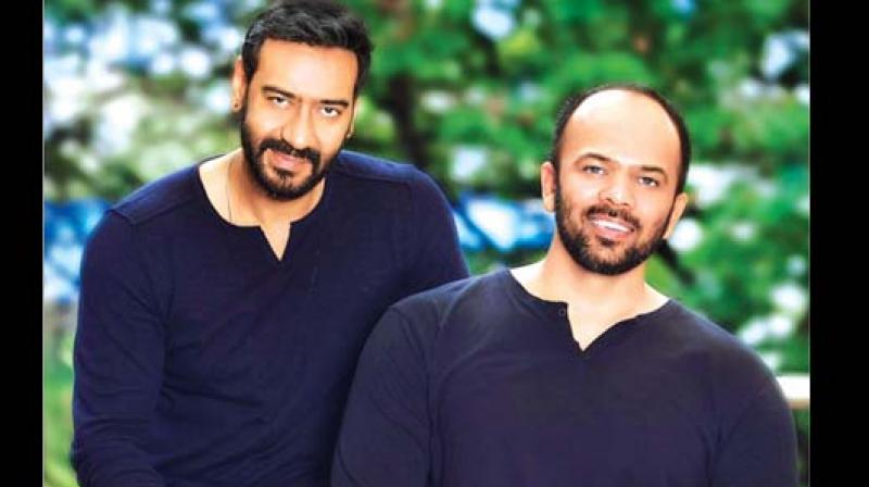 Ajay Devgn and Rohit Shetty