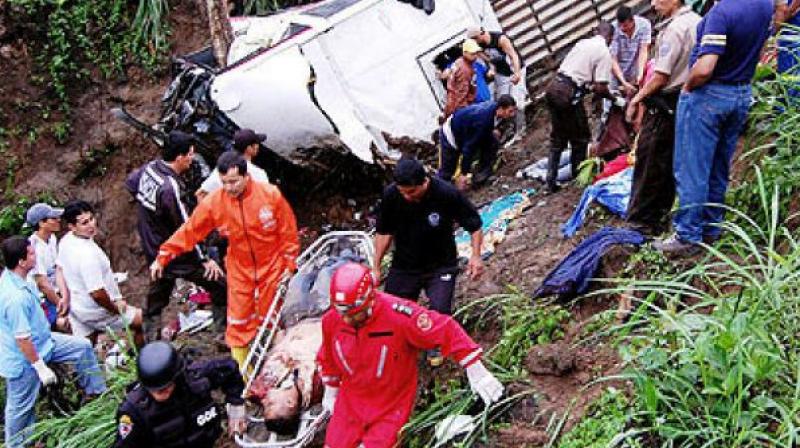 The officials did not specify how many passengers were travelling on the inter-provincial service bus. (Photo: Representational Image)