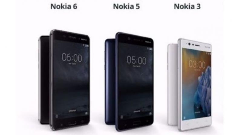 Nokia 3, Nokia 5, Nokia 6 smartphone