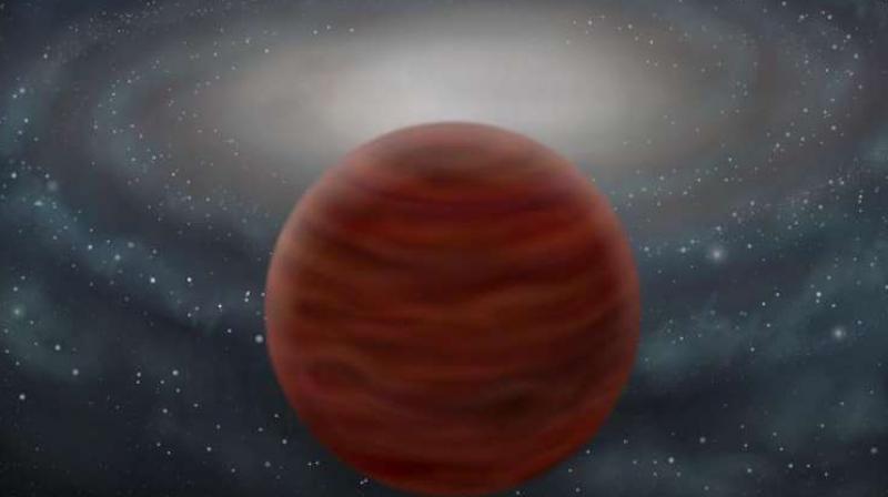 An artists impression of the new pure and massive brown dwarf. (Photo: John Pinfield/ physc.org)