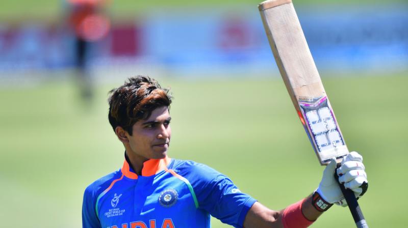 Shubman Gill, who has been tipped to play for India, also became tournaments second highest run-getter and Indias leading run-getter with his unbeaten 102-run innings in the ICC Under-19 World Cup semifinal. (Photo: AFP)